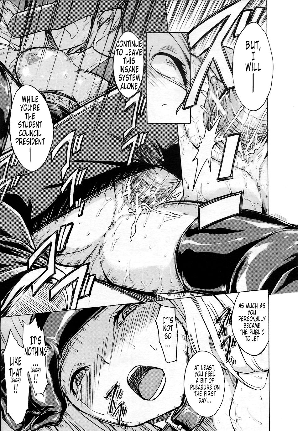 Hentai Manga Comic-Koukai Benjo-Chapter 1-19